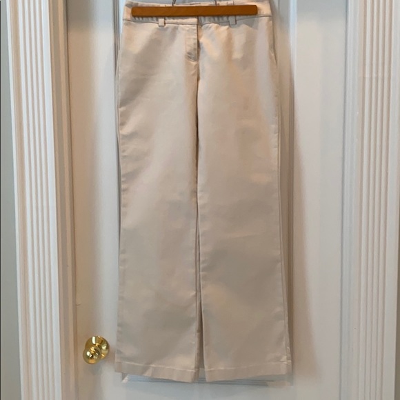 Ann Taylor Cream Dress Pants - Picture 1 of 4